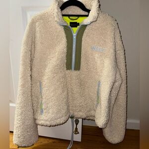 Bandier WSLY Sherpa Half Zip Jacket